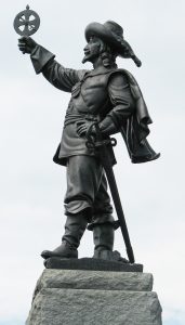 A photo of the Champlain monument, Nepean Point, Ottawa (B.E.)