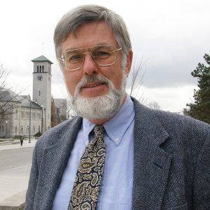 A colour photo of guest speaker Dr Duncan McDowall, Queen\s University