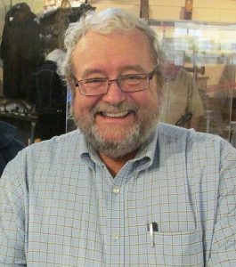 Colour image of Ian Badgley, guest speaker in Pinhey's Point Foundation speaker series, summer 2016 (B.E.)